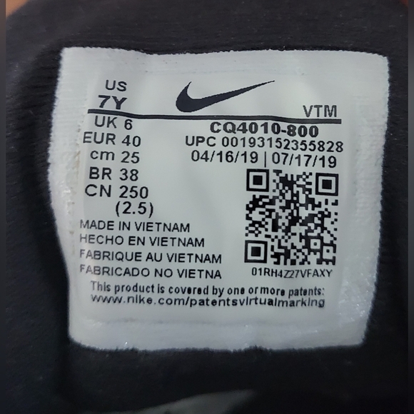 RARE Edition NIKE MX-720-818Hybrid Sneaker Copper Black Women's 8.5 - Picture 9 of 14